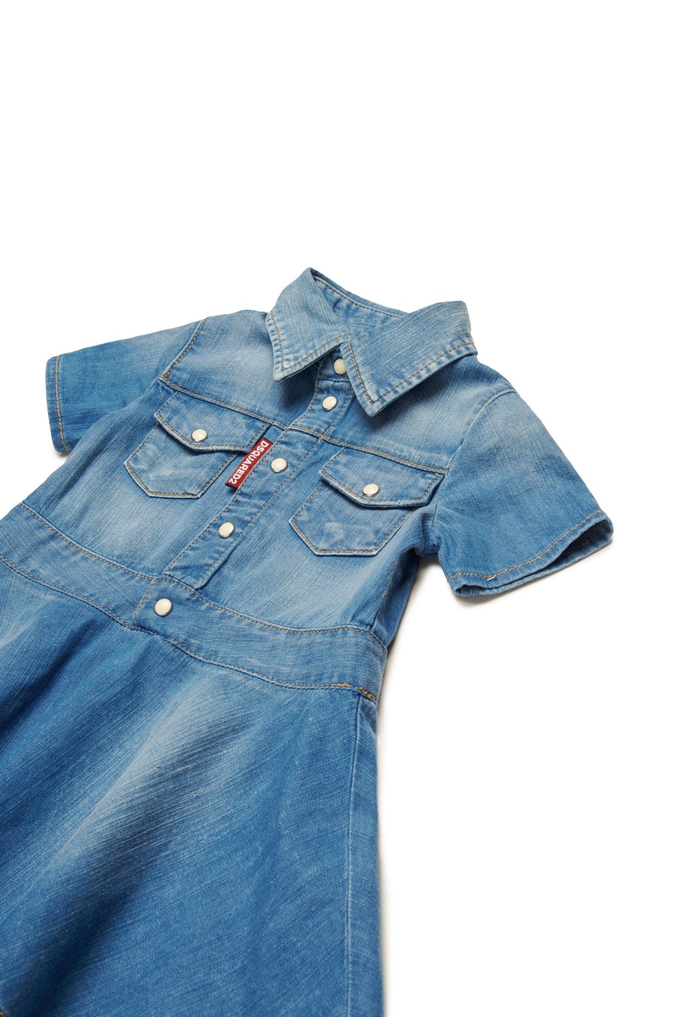 ABITO IN DENIM BLU DSQUARED2 - Angel Luxury