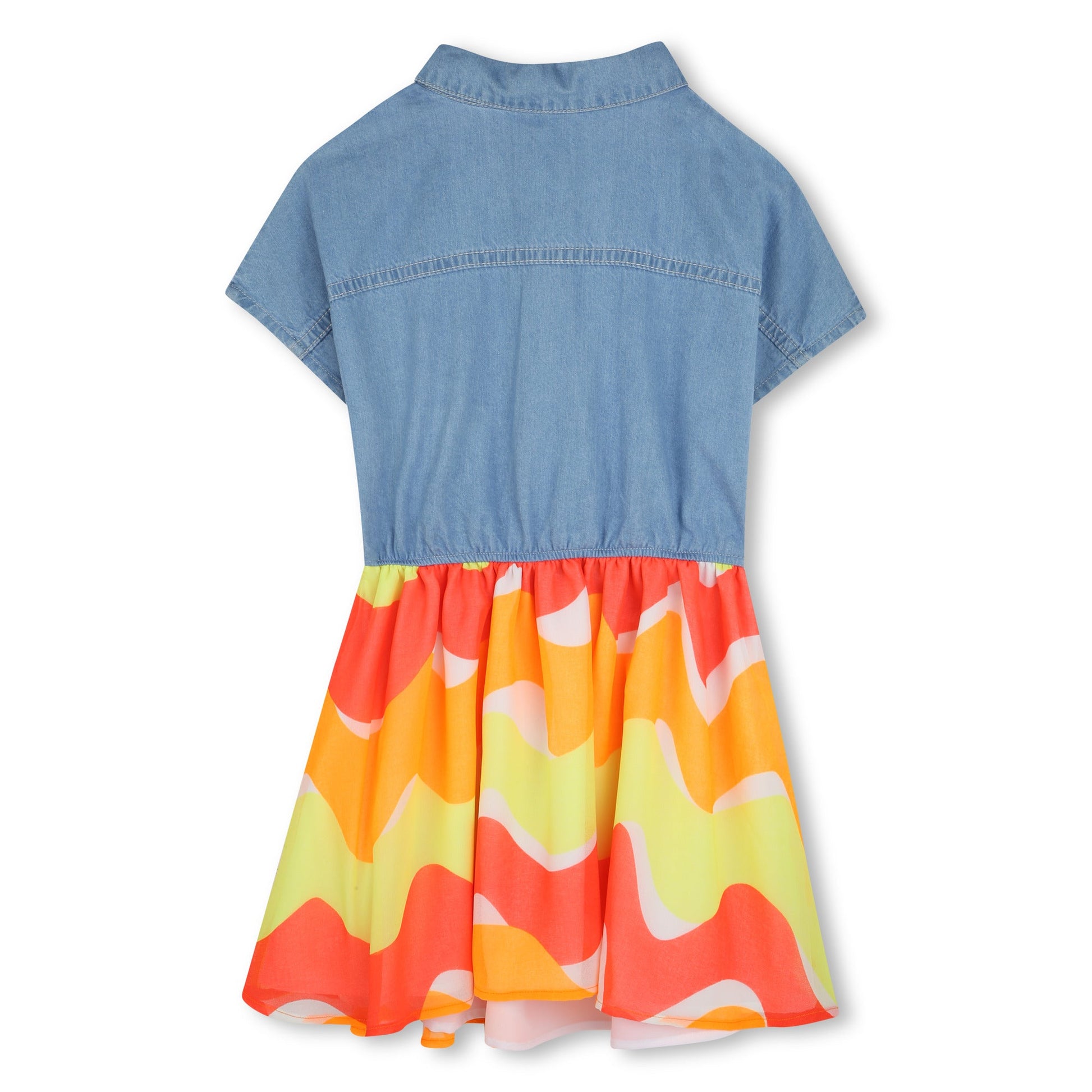 ABITO IN DENIM MULTICOLOR BILLIEBLUSH - Angel Luxury