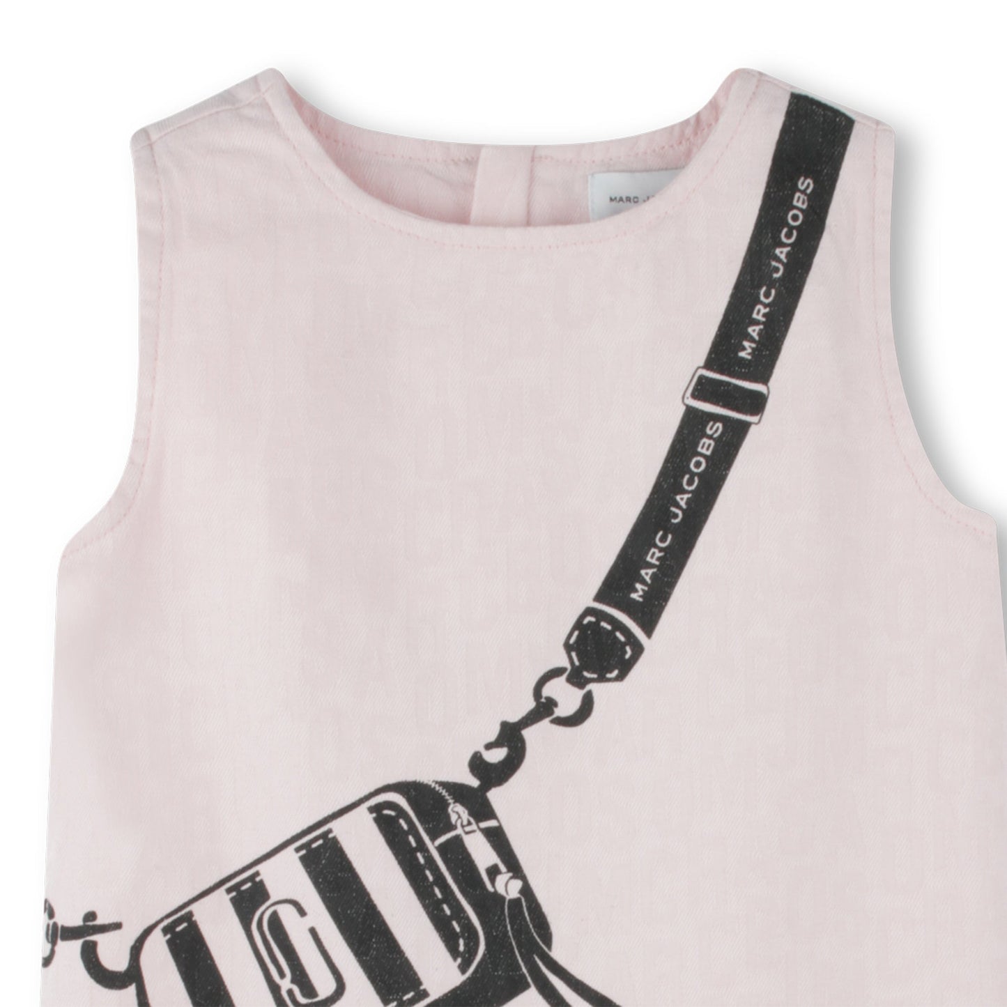 ABITO IN DENIM ROSA LOGATO MARC JACOBS - Angel Luxury