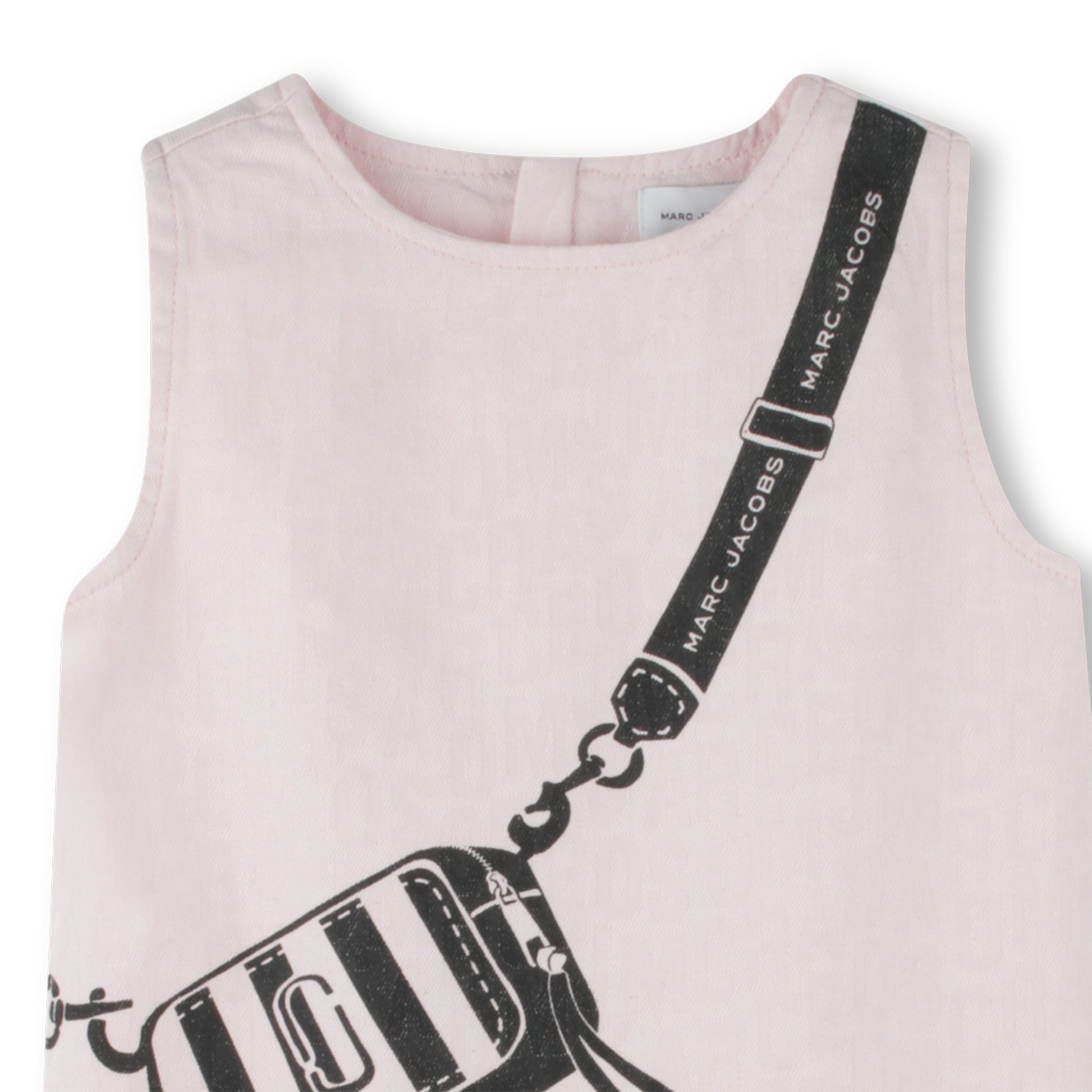 ABITO IN DENIM ROSA LOGATO MARC JACOBS - Angel Luxury