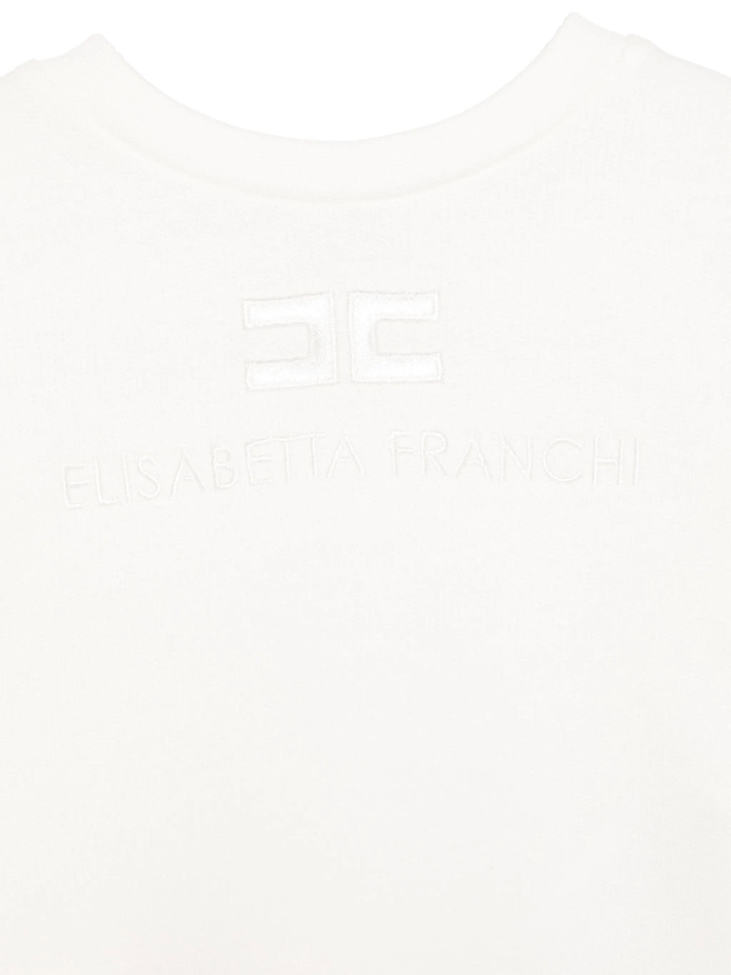 ABITO IN FELPA BIANCO ELISABETTA FRANCHI - Angel Luxury
