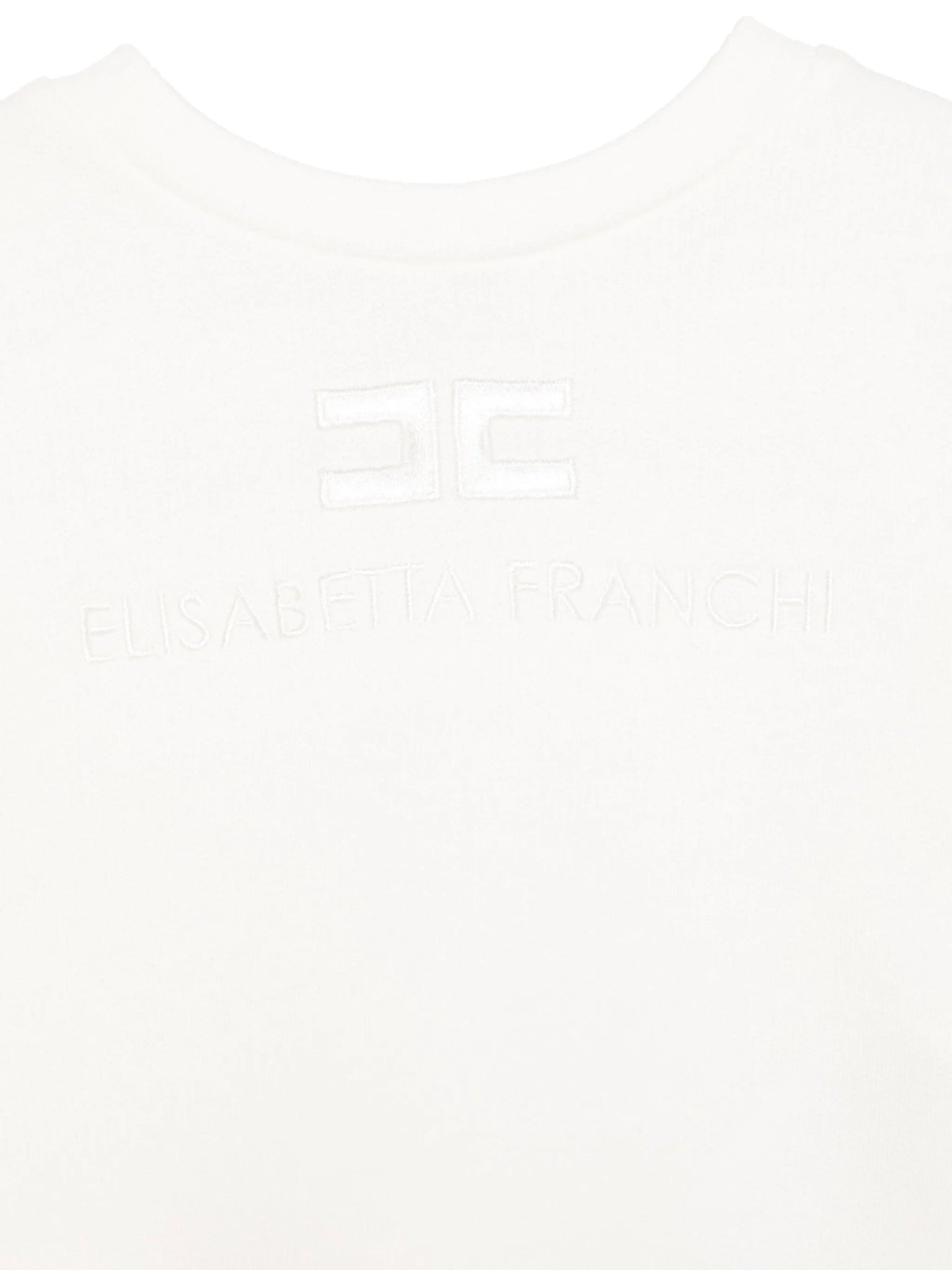 ABITO IN FELPA BIANCO ELISABETTA FRANCHI - Angel Luxury