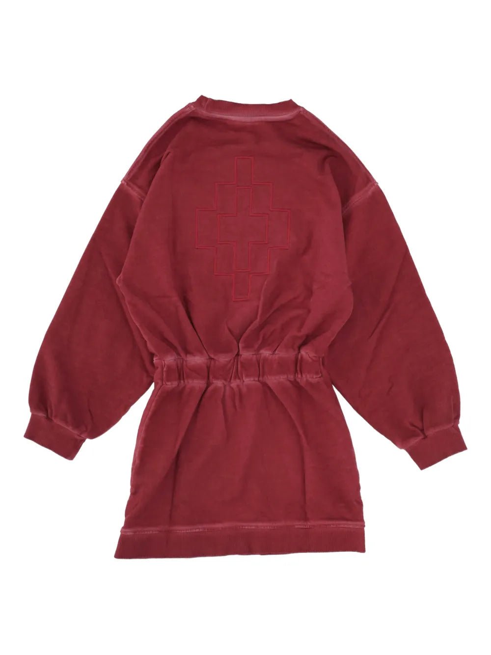 ABITO IN FELPA ROSSO CON LOGO MARCELO BURLON - Angel Luxury