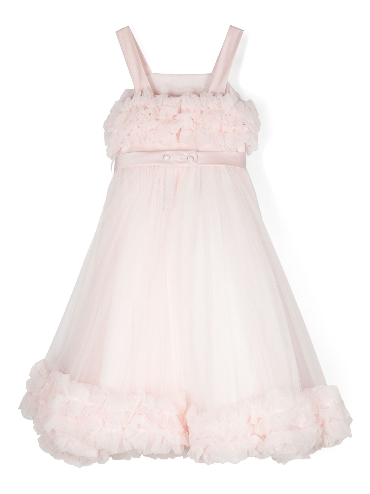 ABITO IN TULLE ROSA COLORICHIARI - Angel Luxury