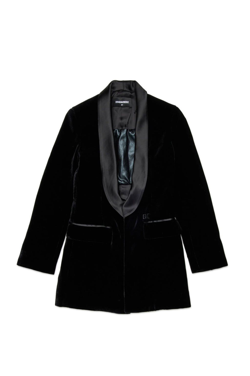 ABITO IN VELLUTO NERO DSQUARED2 - Angel Luxury