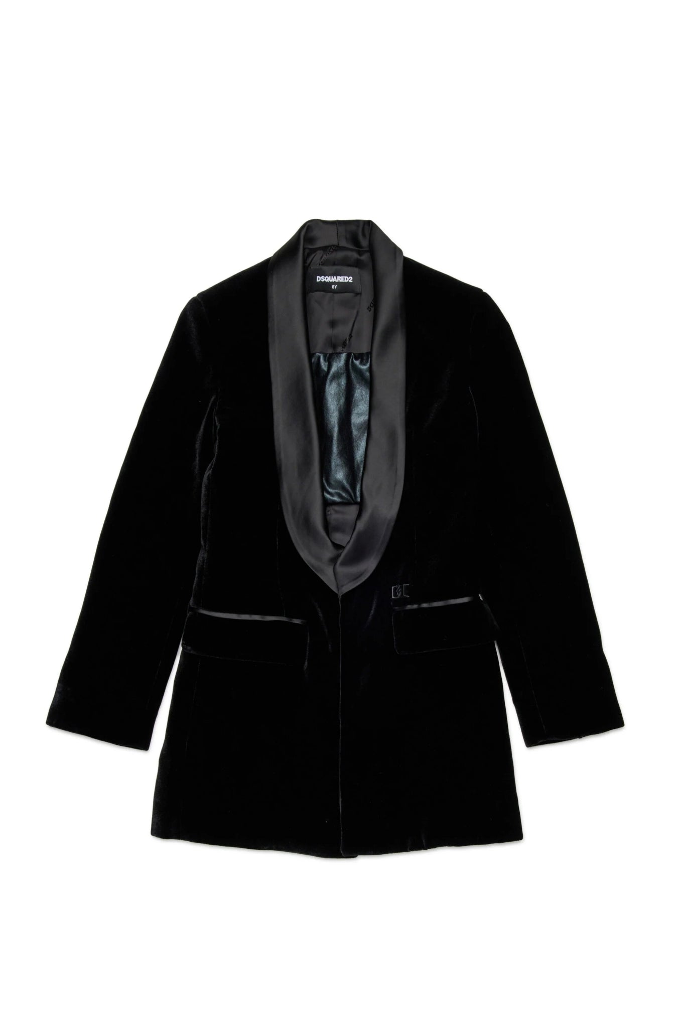 ABITO IN VELLUTO NERO DSQUARED2 - Angel Luxury
