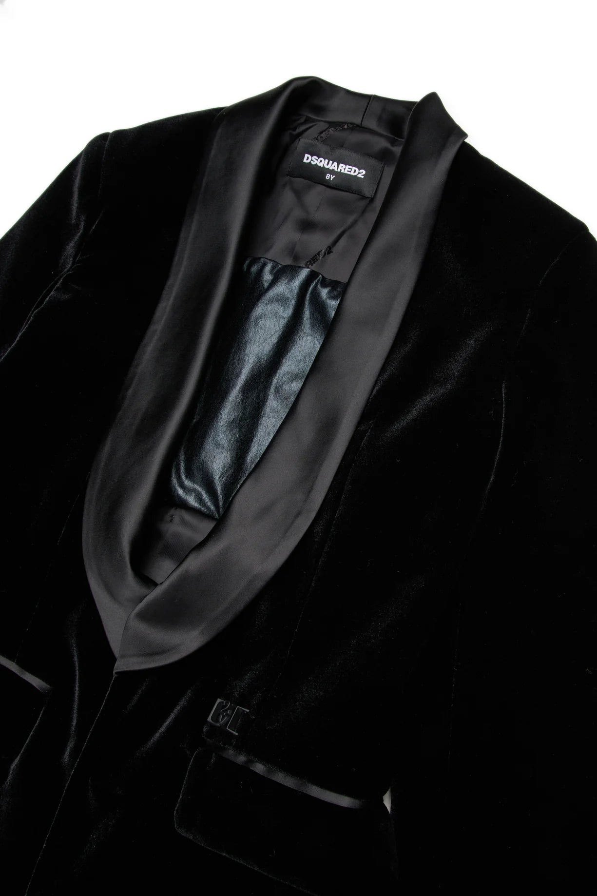 ABITO IN VELLUTO NERO DSQUARED2 - Angel Luxury