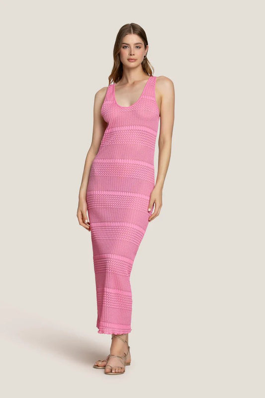 ABITO LUNGO ROSA 4GIVENESS - Angel Luxury