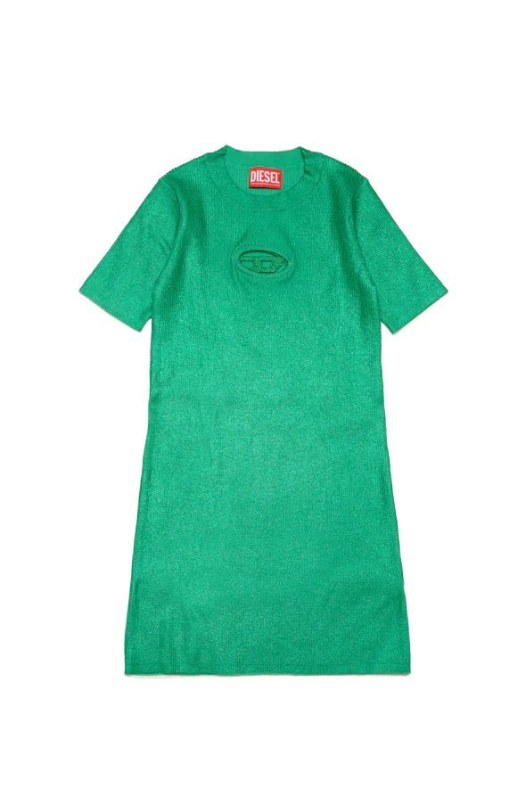 ABITO METALLIZZATO CON LOGO VERDE DIESEL - Angel Luxury