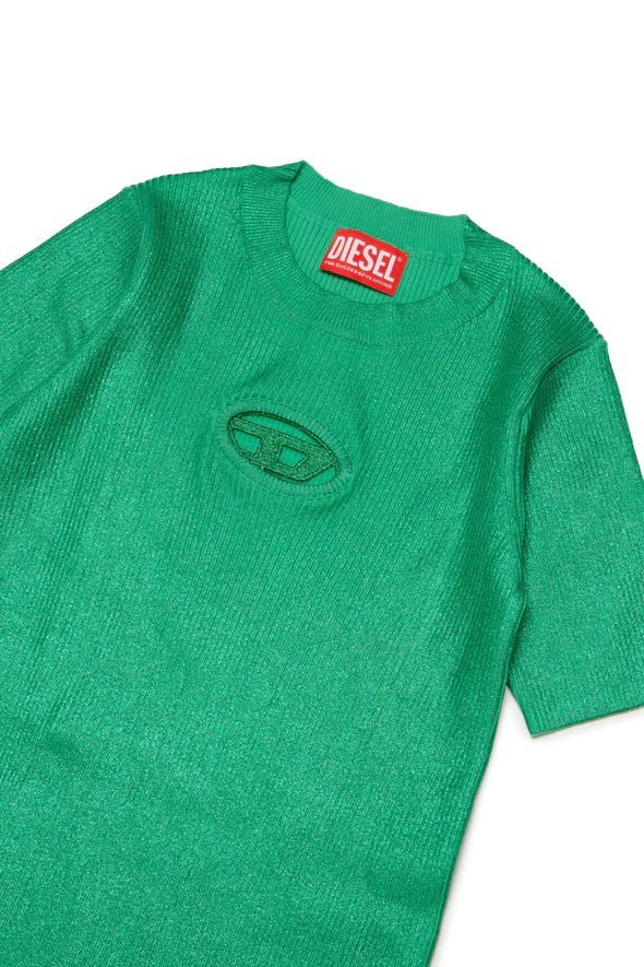 ABITO METALLIZZATO CON LOGO VERDE DIESEL - Angel Luxury
