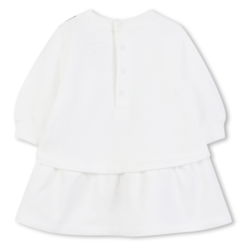 ABITO NEONATA BIANCO CON DESIGN BORSA MARC JACOBS - Angel Luxury