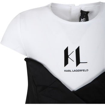 ABITO NERO CON LOGO KARL LAGERFELD - Angel Luxury