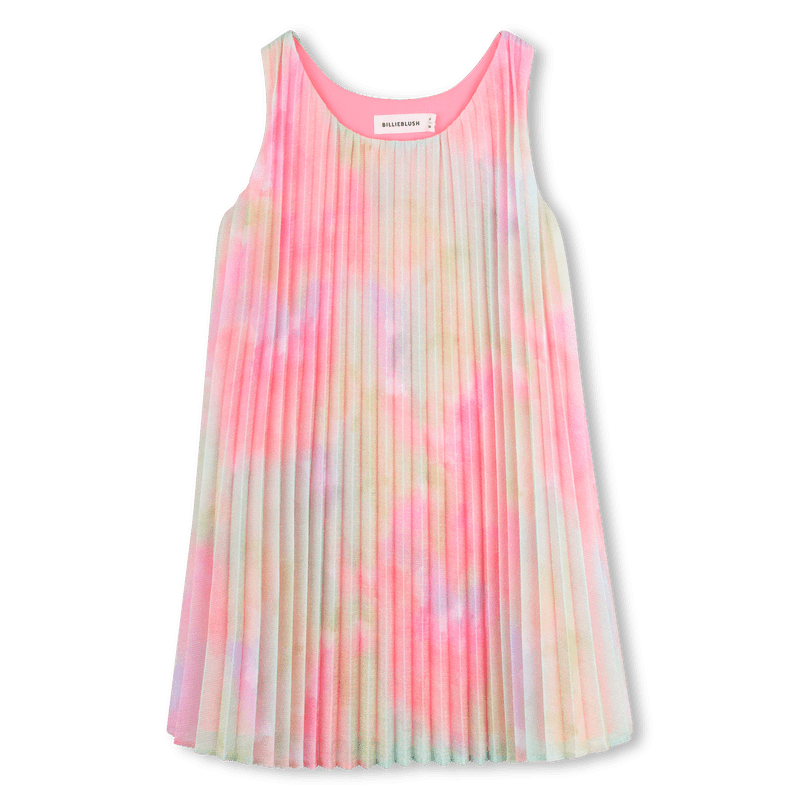ABITO PLISSETTATO MULTICOLOR BILIEBLUSH - Angel Luxury