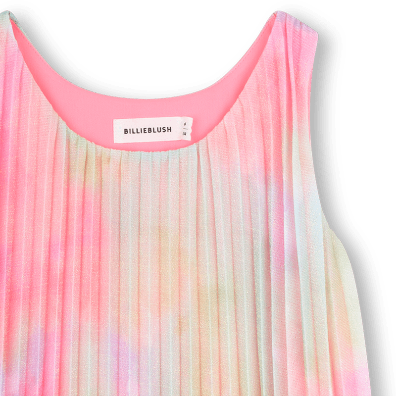 ABITO PLISSETTATO MULTICOLOR BILIEBLUSH - Angel Luxury