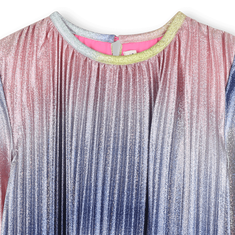 ABITO PLISSETTATO MULTICOLOR BILLIEBLUSH - Angel Luxury