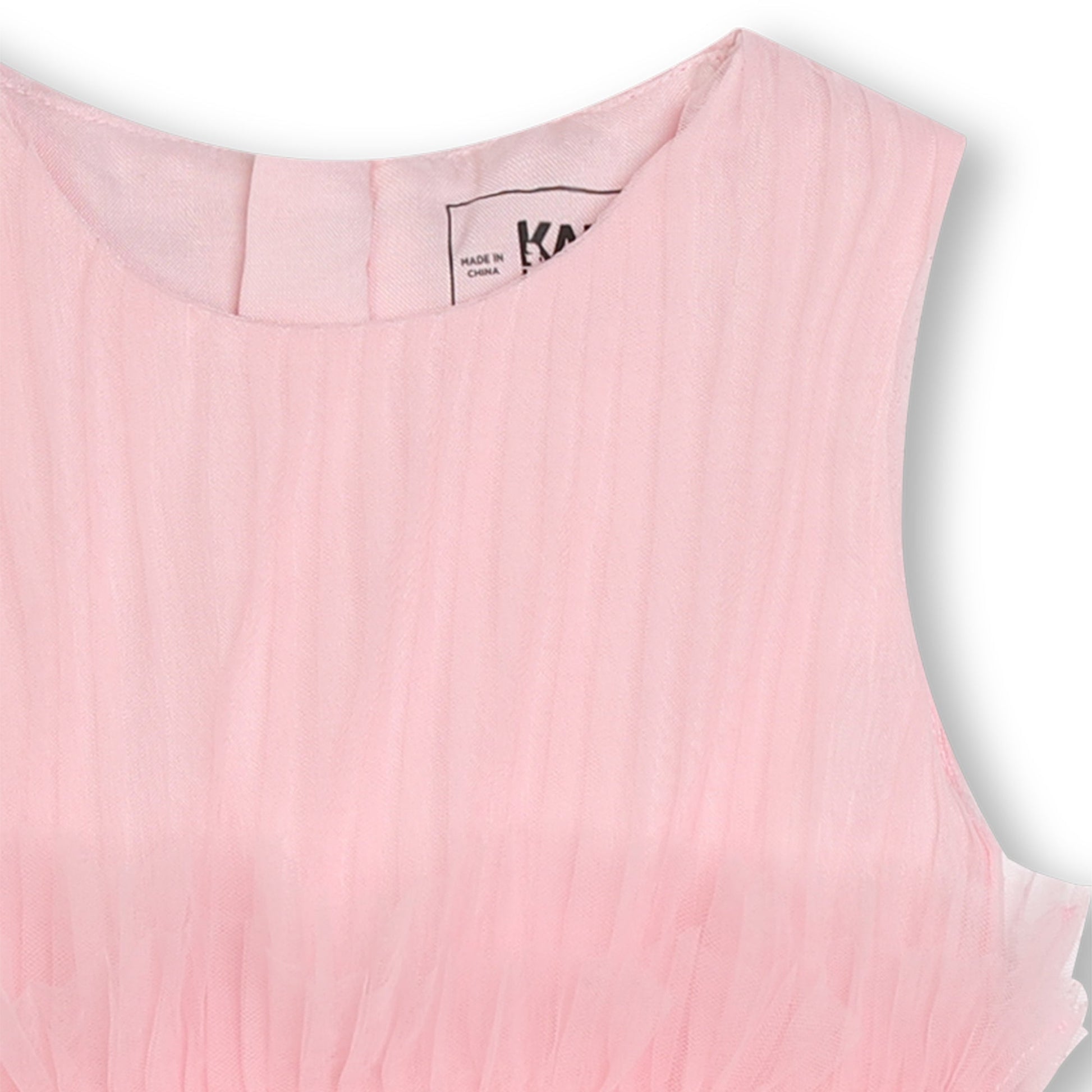 ABITO PLISSETTATO ROSA KARL LAGERFELD - Angel Luxury