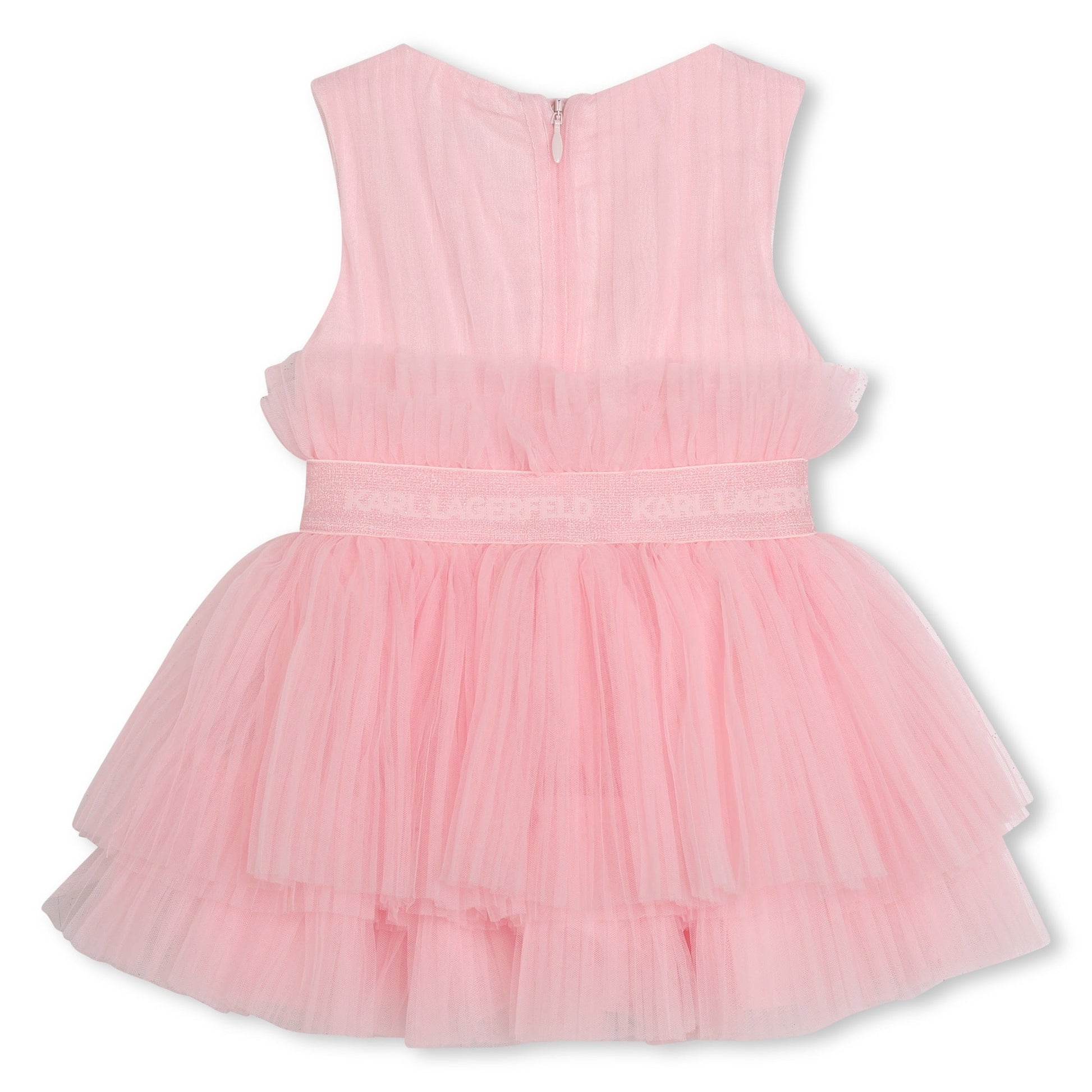 ABITO PLISSETTATO ROSA KARL LAGERFELD - Angel Luxury