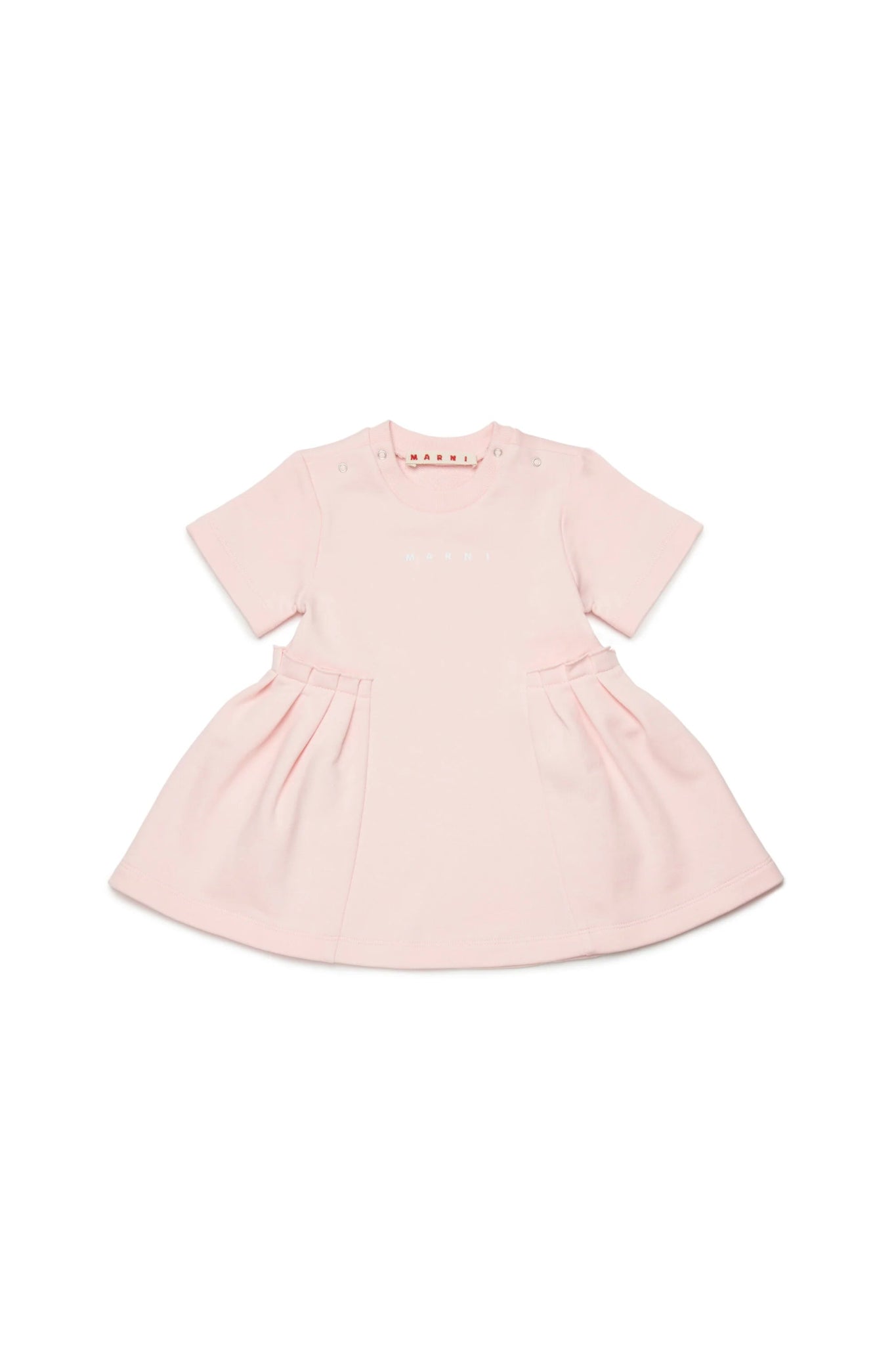 ABITO ROSA CON LOGO BIANCO MARNI - Angel Luxury