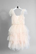 Abito Tutu Du Monde rosa con perle - Angel Luxury