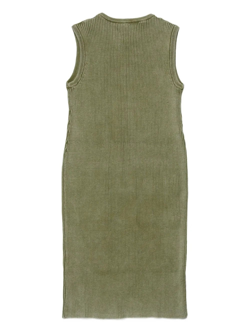 ABITO VERDE A COSTINE CON TASCHE E ZIP DIESEL - Angel Luxury