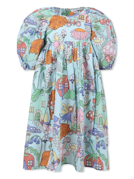 ABITO VERDINO CON FANTASIA STELLA MCCARTNEY - Angel Luxury