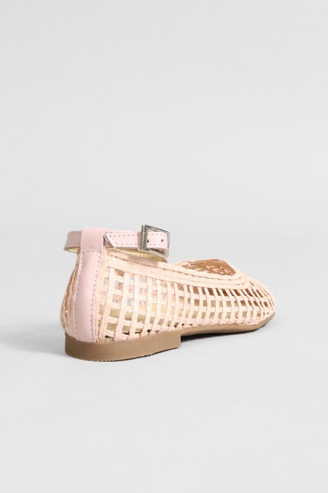 Ballerina Andanines rosa con fibbia - Angel Luxury
