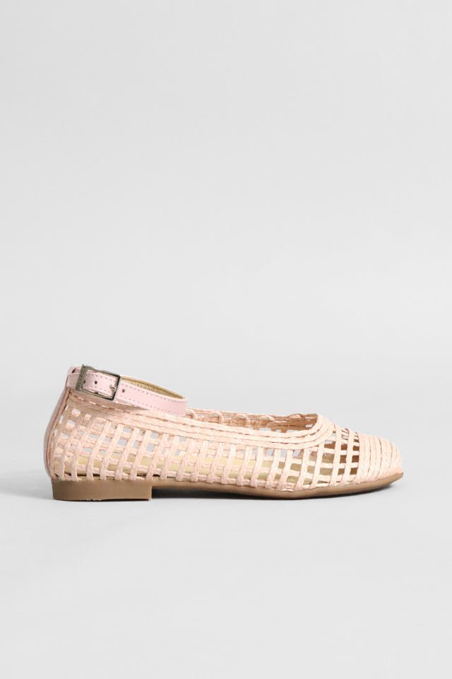 Ballerina Andanines rosa con fibbia - Angel Luxury