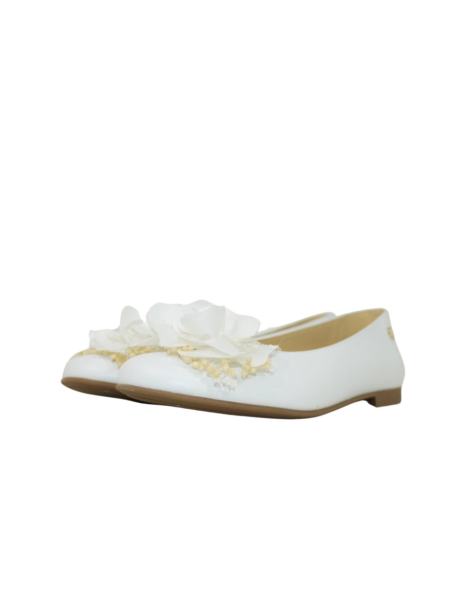 BALLERINA BIANCA CON FIORE ANDANINES - Angel Luxury