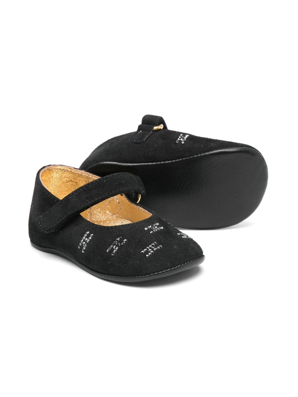 BALLERINA NERO ELISABETTA FRANCHI - Angel Luxury