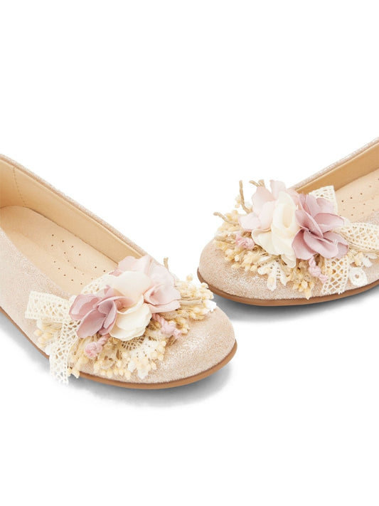 BALLERINA ROSA CON FIORE ANDANINES - Angel Luxury