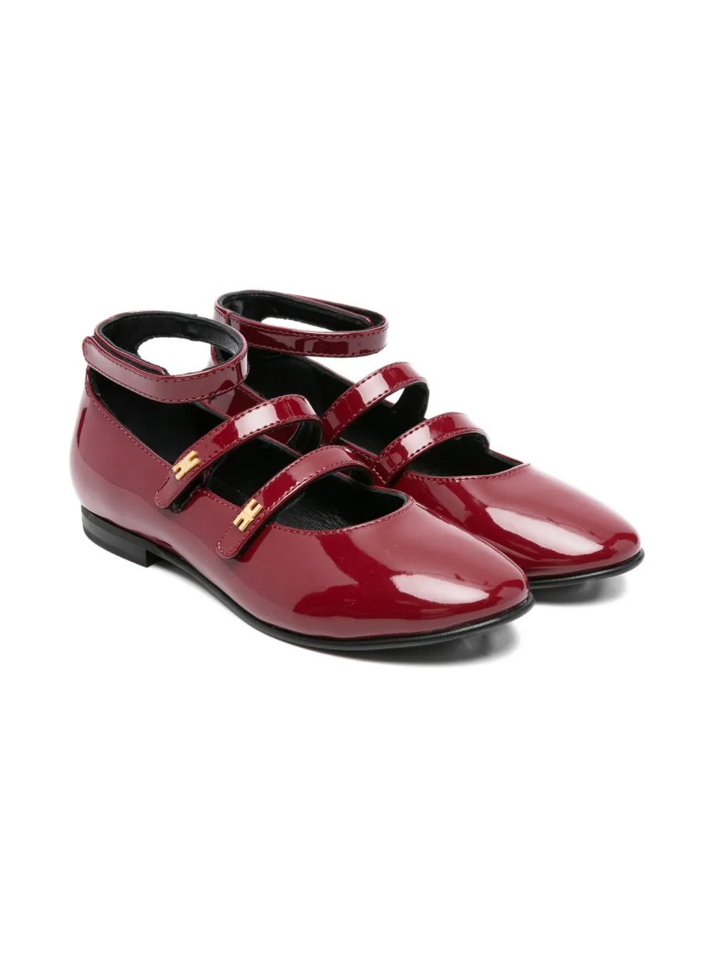 BALLERINA VERNICIATA ROSSO CILIEGIA ELISABETTA FRANCHI - Angel Luxury