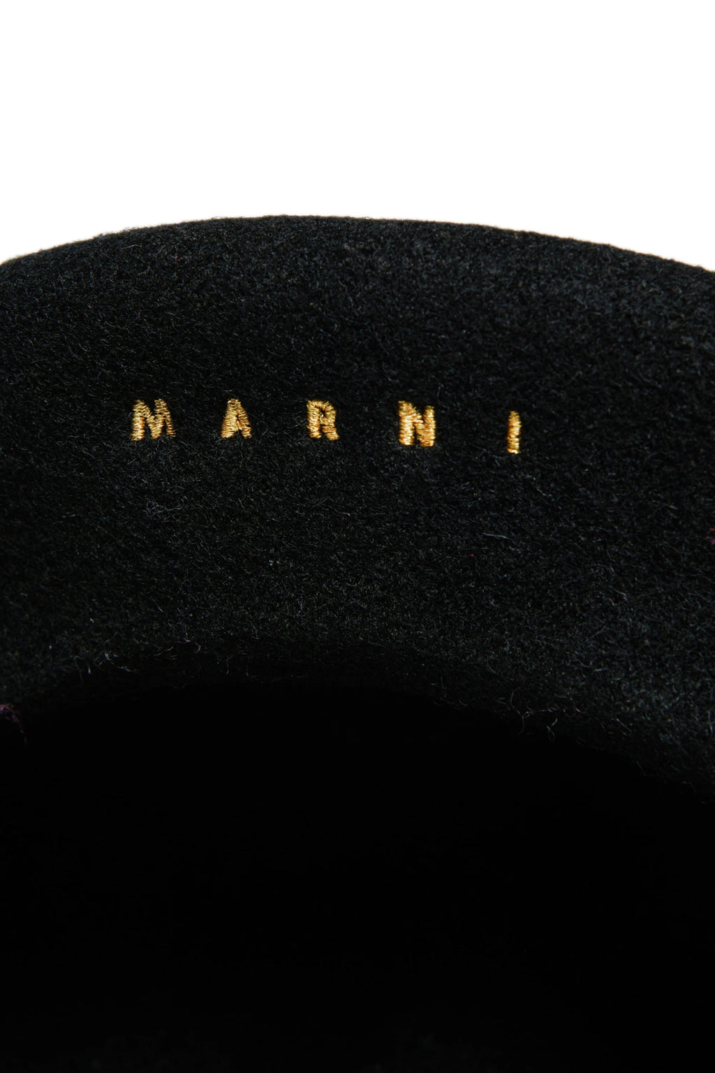 BASCO IN LANA NERO MARNI - Angel Luxury
