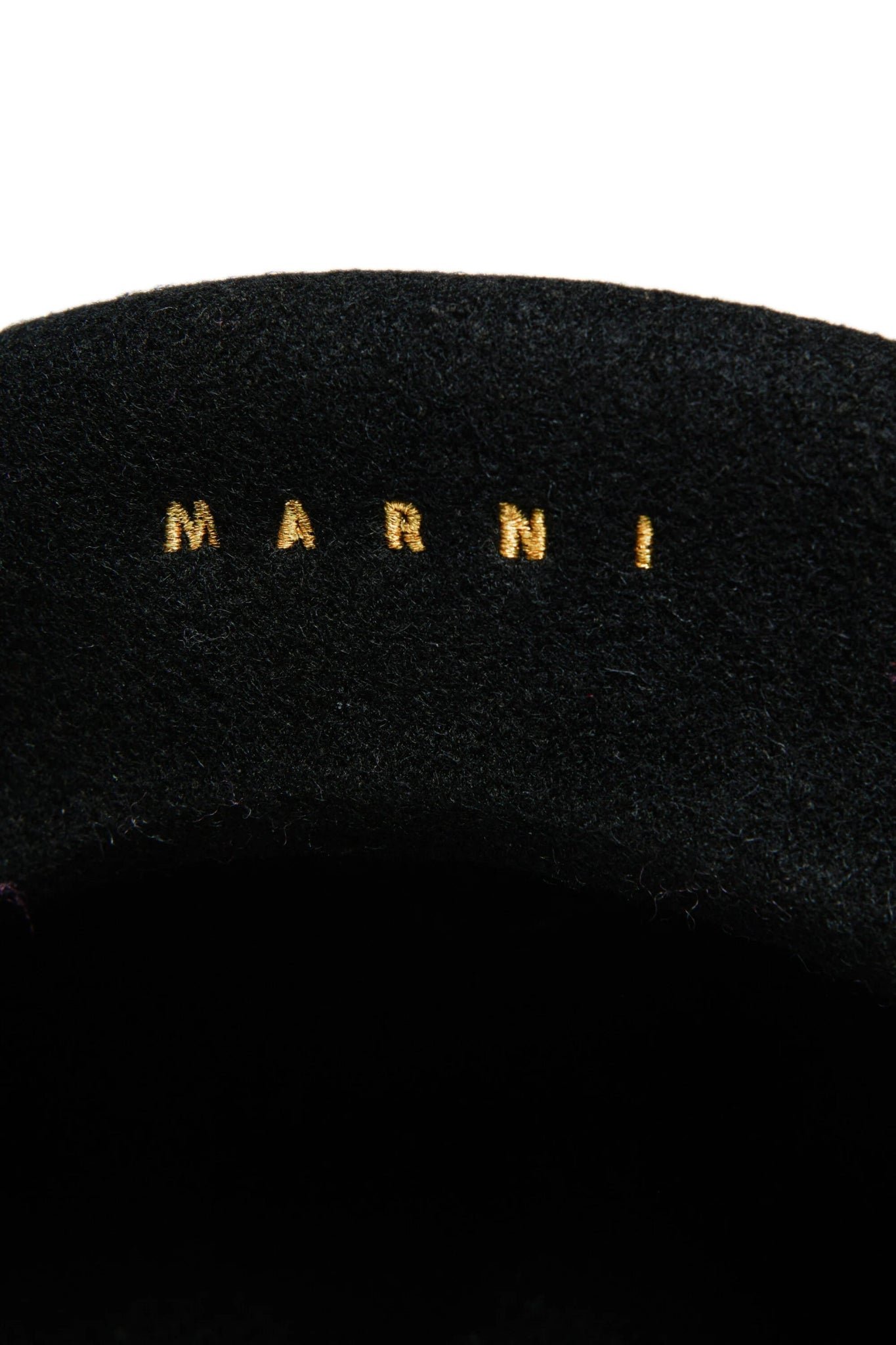 BASCO IN LANA NERO MARNI - Angel Luxury