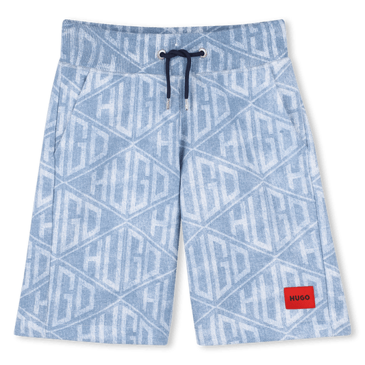 BERMUDA AZZURRO LOGATO HUGO - Angel Luxury
