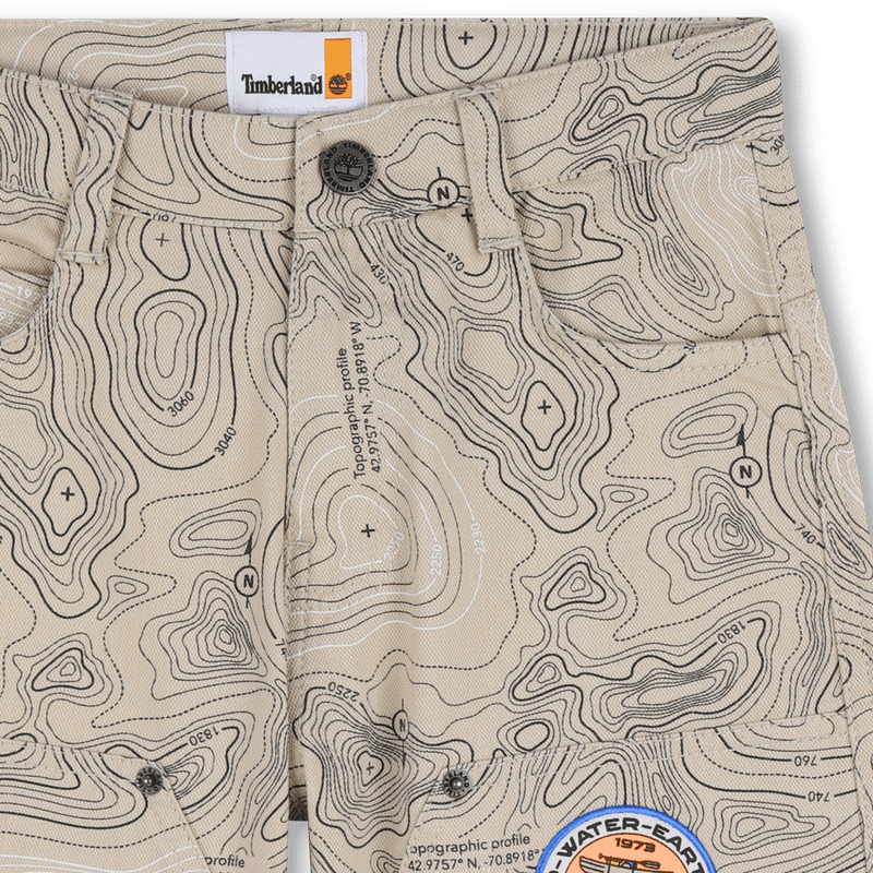 BERMUDA CON FANTASIE E PATCH TIMBERLAND - Angel Luxury
