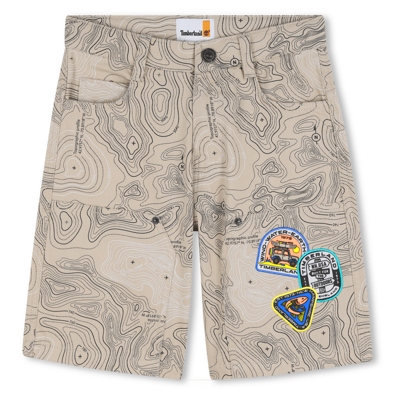 BERMUDA CON FANTASIE E PATCH TIMBERLAND - Angel Luxury