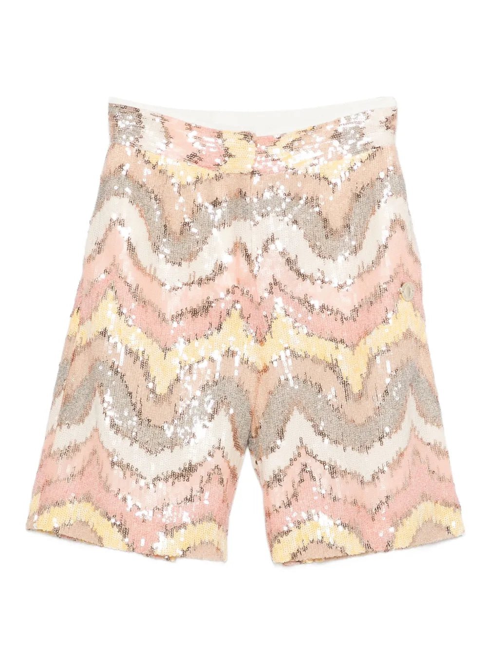 BERMUDA CON PAILLETTES MULTICOLORE MISSONI - Angel Luxury