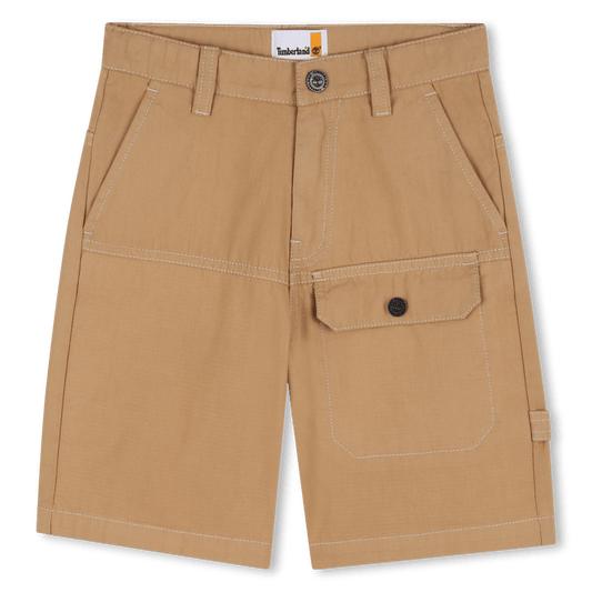 BERMUDA CON TASCA SUL DAVANTI BISCOTTO TIMBERLAND - Angel Luxury