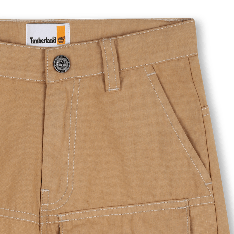 BERMUDA CON TASCA SUL DAVANTI BISCOTTO TIMBERLAND - Angel Luxury