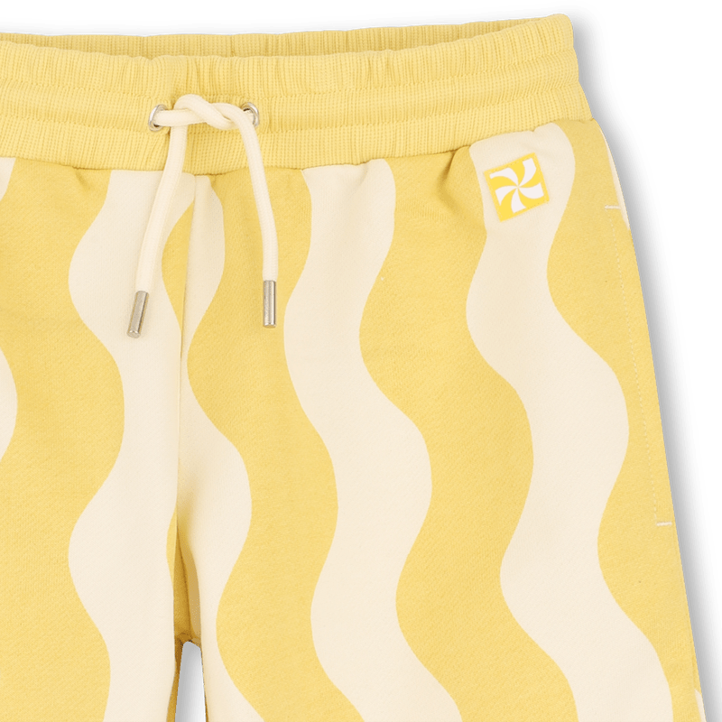 BERMUDA GIALLO AD ONDE KIDS AROUND - Angel Luxury