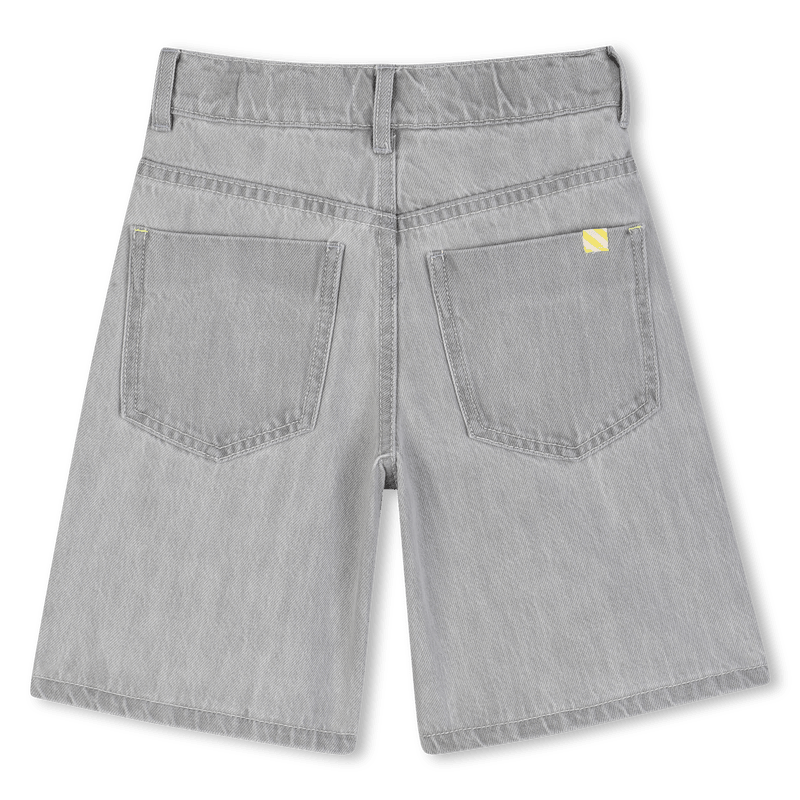 BERMUDA GRIGIO CON STAMPA BILLIEBLUSH - Angel Luxury