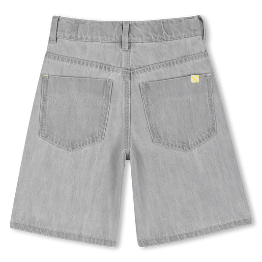 BERMUDA GRIGIO CON STAMPA BILLIEBLUSH - Angel Luxury