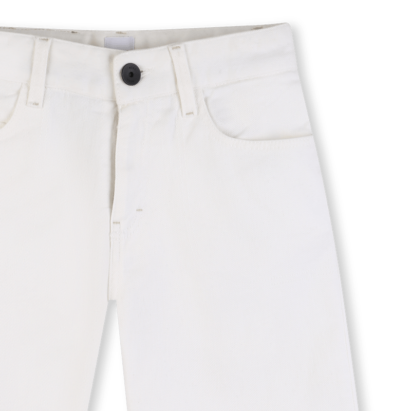 BERMUDA IN DENIM BIANCO BOSS - Angel Luxury