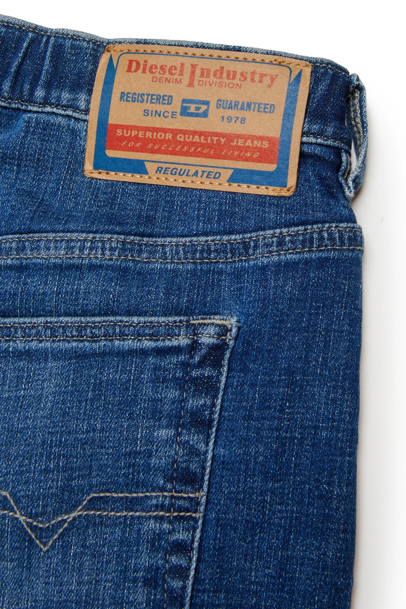 BERMUDA IN DENIM DIESEL - Angel Luxury