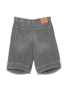 BERMUDA IN DENIM GRIGIO DONDUP - Angel Luxury