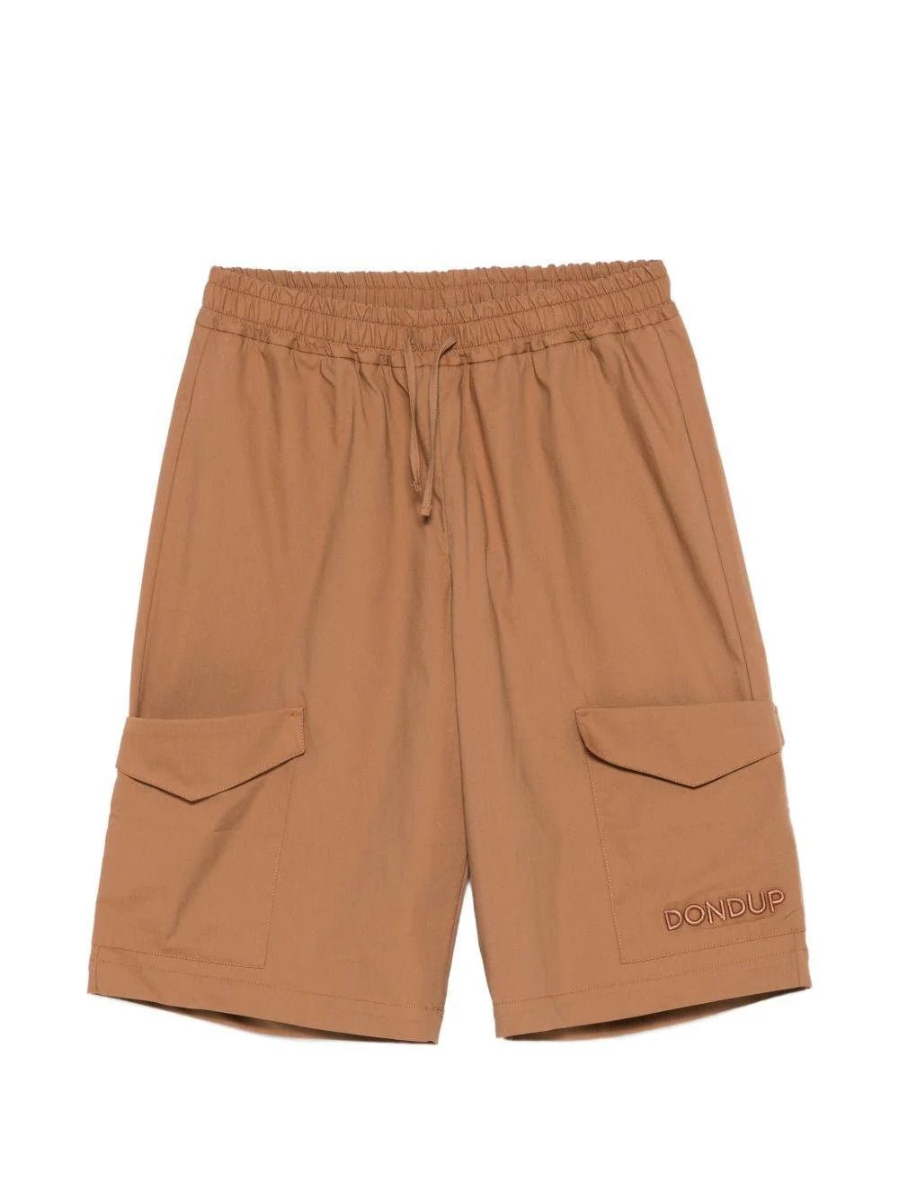 BERMUDA MARRONE CON TASCONI DONDUP - Angel Luxury