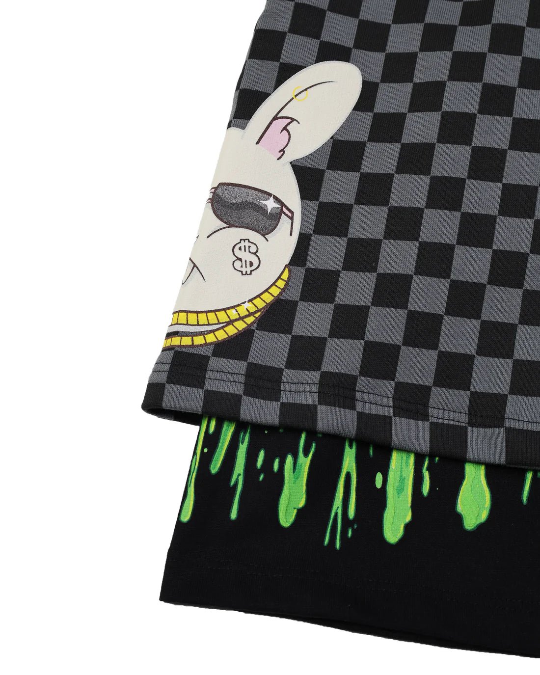 BERMUDA NERO BUNNY SPRAYGROUND - Angel Luxury