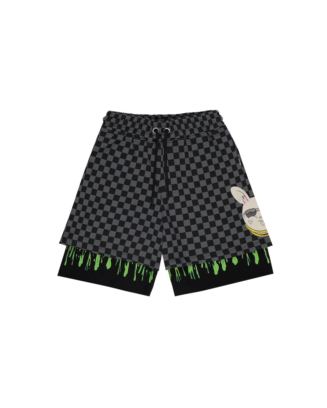 BERMUDA NERO BUNNY SPRAYGROUND - Angel Luxury