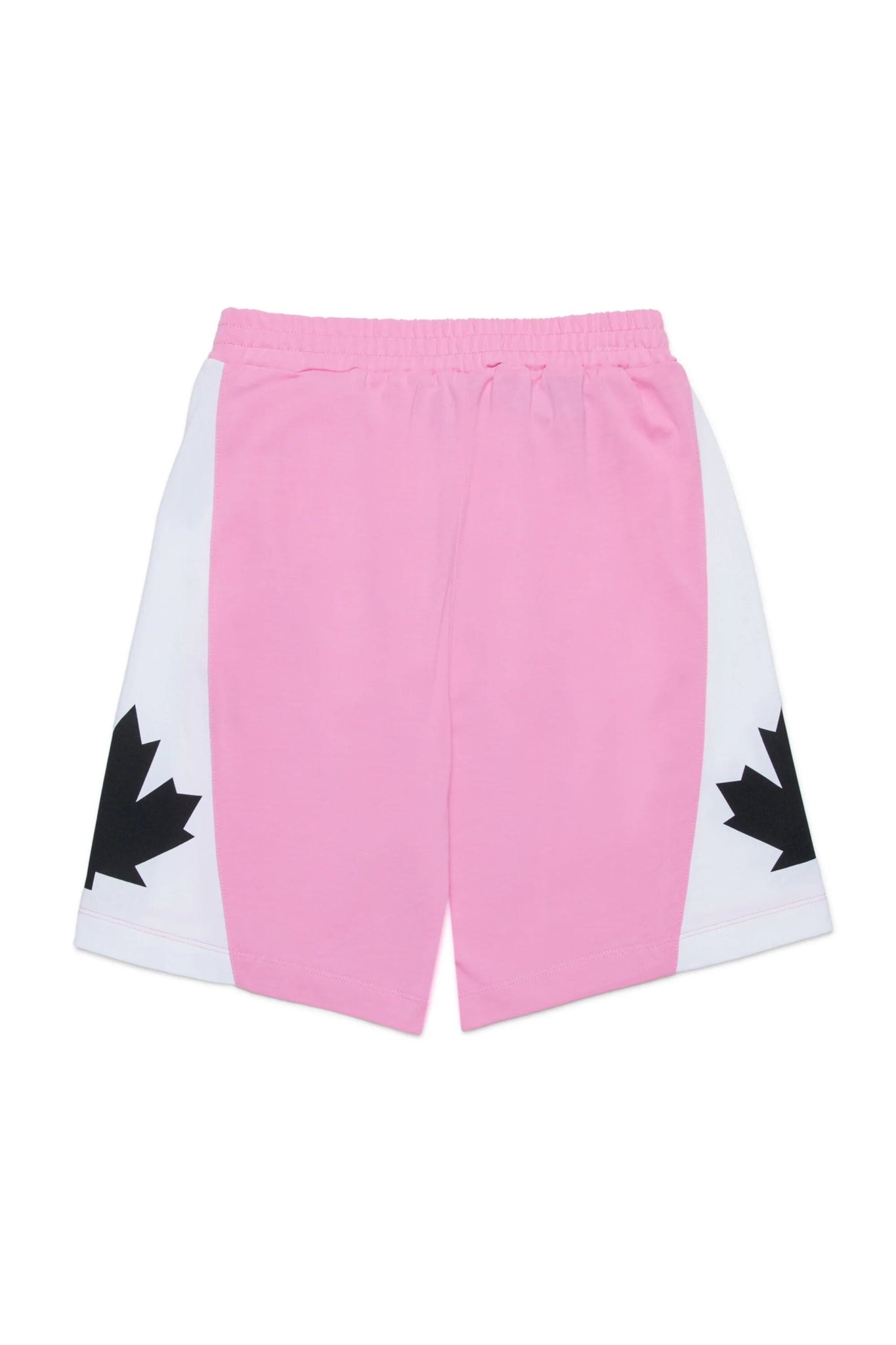 BERMUDA ROSA STILE BASKET CON LOGO DSQUARED2 - Angel Luxury