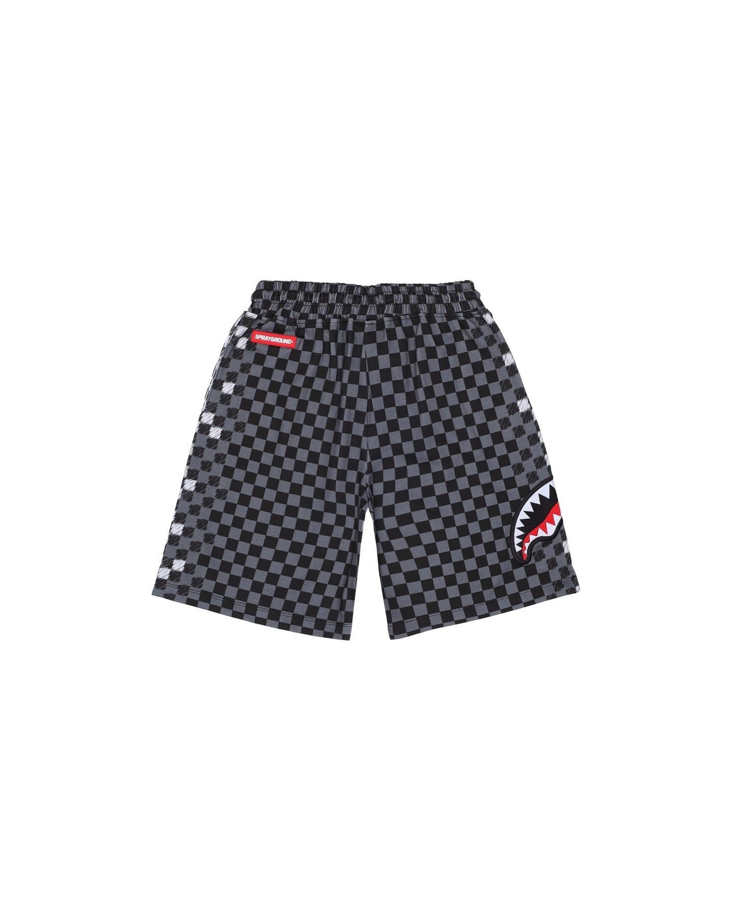 BERMUDA SPRAYGROUND A SCACCHI BIANCO E NERO - Angel Luxury